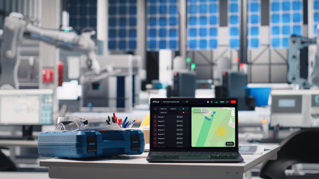 Software HYLE Rover Interfaccia in mockup